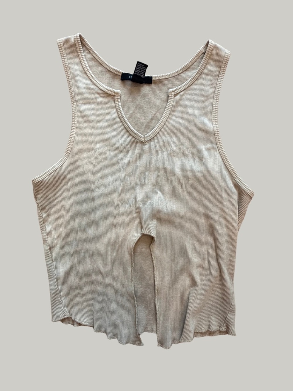 EUC Forever 21 Sleeveless Ribbed Tank Top